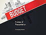 Budget Word Cloud slide 1