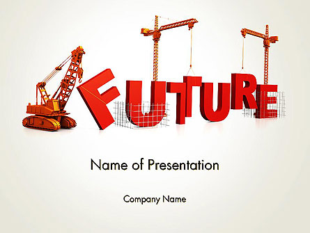 Making Future Presentation Template, Master Slide