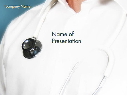 Emergency Medicine Physician Presentation Template, Master Slide