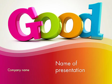 Positive Affirmations Presentation Template, Master Slide