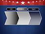 American Flag Stylized Background slide 16