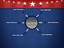 American Flag Stylized Background slide 7