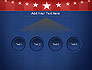 American Flag Stylized Background slide 8