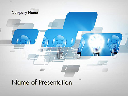 Ideation Concept Presentation Template, Master Slide