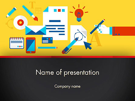 Corporate Design Presentation Template, Master Slide