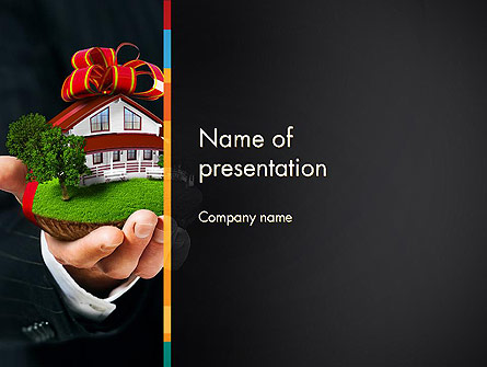 Real Estate Delivery Service Presentation Template, Master Slide