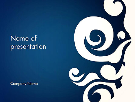 Thai Style Pattern Presentation Template, Master Slide