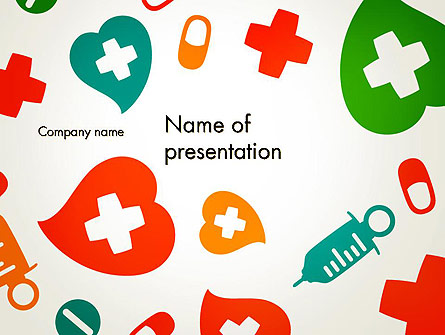 Medical Illustration Presentation Template, Master Slide