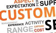 Customer Service Word Cloud Presentation Template