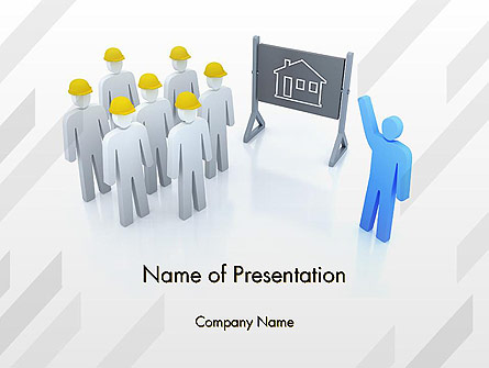 Discussion of Project Presentation Template, Master Slide