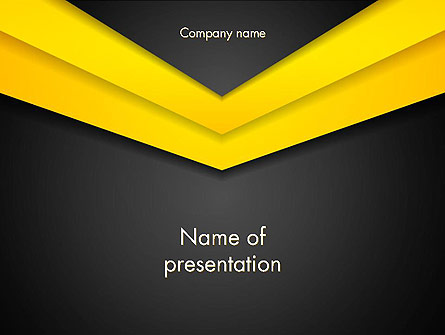 Abstract Envelope Presentation Template, Master Slide