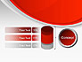 Red Abstract Quadrant slide 11