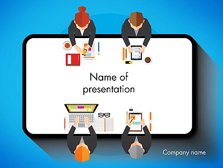 Communication for Successful Project Presentation Template, Master Slide