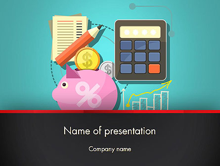 Accounting Software Presentation Template, Master Slide