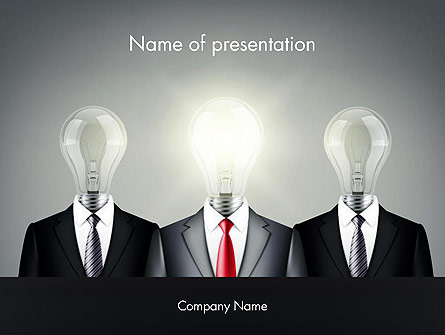 Turning Ideas Presentation Template, Master Slide