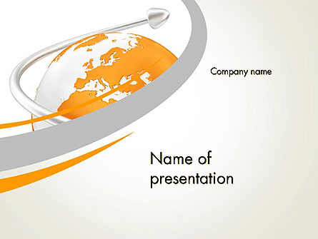 Orange Countries Presentation Template, Master Slide