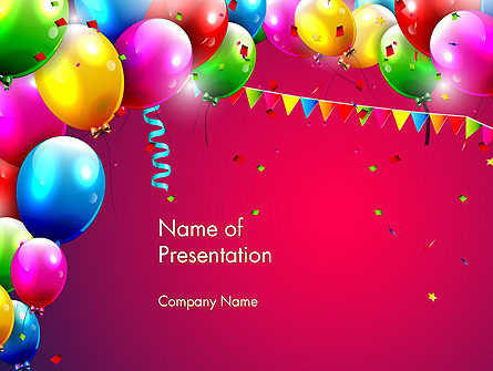 Colorful Birthday Presentation Template for PowerPoint and Keynote | PPT  Star