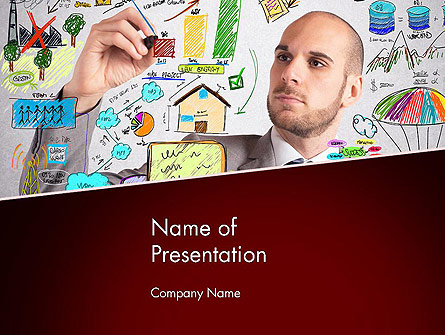 Ingenious Presentation Template, Master Slide