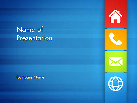 Customer Support Concept Presentation Presentation Template, Master Slide