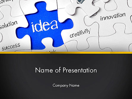 Imagination Marketing Presentation Template, Master Slide