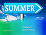 Summer Sign slide 1