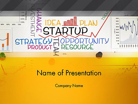 Startup Plan Presentation Template, Master Slide