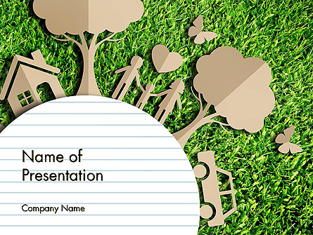 Ecosystem Presentation Template, Master Slide