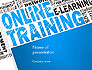 Online Training Word Cloud slide 1
