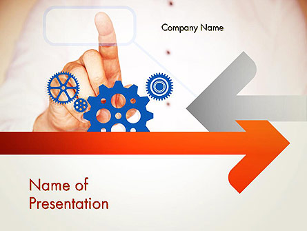 Systems Integration Presentation Template, Master Slide