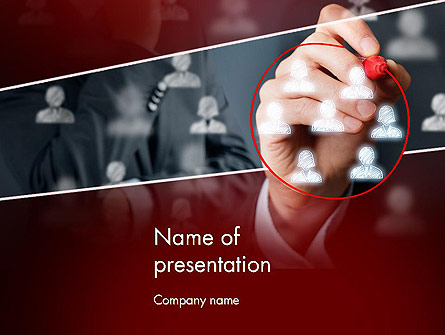 Target Audience Analysis Presentation Template, Master Slide