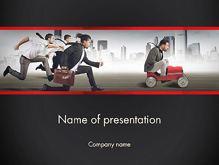 Compete Presentation Template, Master Slide