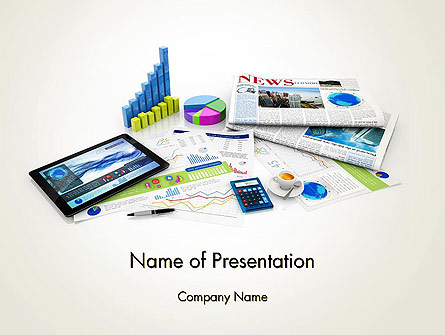 Business Management Concept Presentation Template, Master Slide