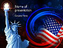 American Flag and Statue of Liberty slide 1