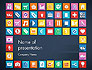 Grid Designed Flat Icons slide 1