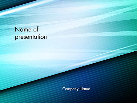 Diagonal Lines and Glow Presentation Template, Master Slide