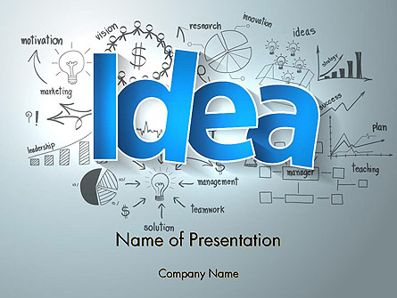 Big Ideas Inspiration Presentation Template, Master Slide