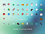 Color Flat Icons slide 1