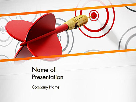 Multiple Targets Presentation Template, Master Slide