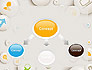 Scattering of Badges with Icons slide 4