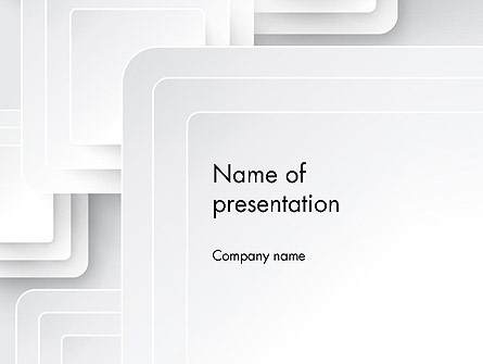 Gypsum Boards Abstract Presentation Template, Master Slide