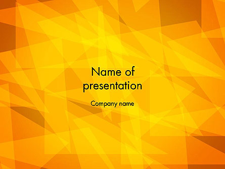 Sunny Background Abstract Presentation Template, Master Slide