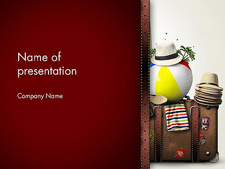 Ready For Vacation Presentation Template, Master Slide