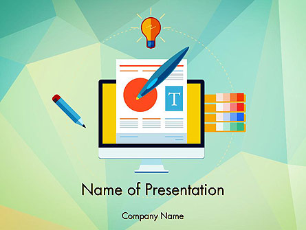 Document Design Presentation Template, Master Slide