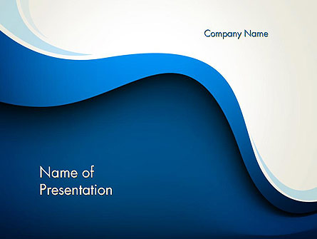 Lines and Curves Presentation Template, Master Slide