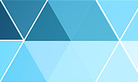 Blue Triangles Presentation Template