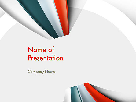 Strips Through the Paper Presentation Template, Master Slide