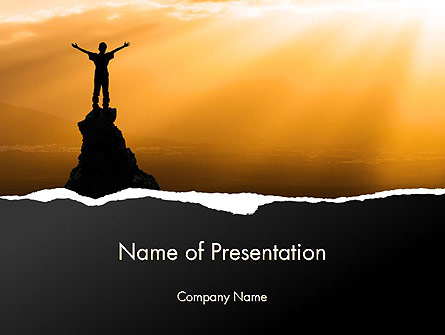 Personal Success Presentation Template, Master Slide