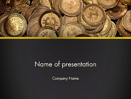 Digital Currency Presentation Template, Master Slide