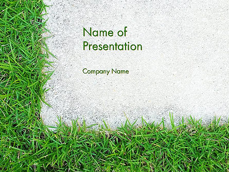 Grass and Concrete Presentation Template, Master Slide