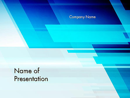 Velocity Abstract Presentation Template, Master Slide